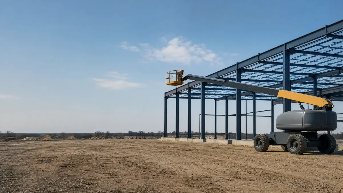 Telescopic Boom Lifts jobsite access in Louisville